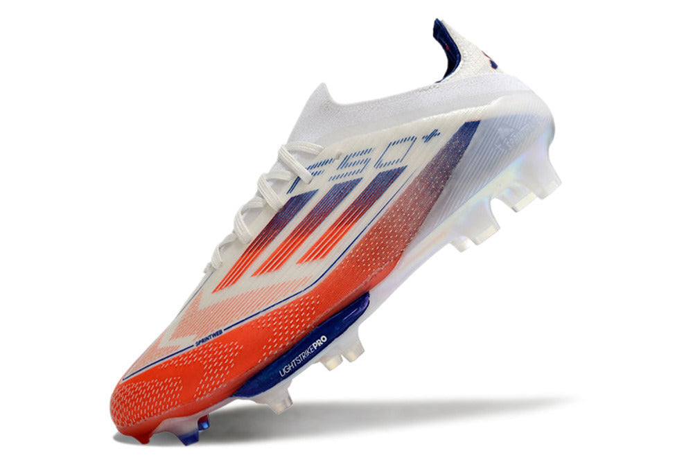 Adidas F50+ Elite FG Lightstrike pro Blanco Orange