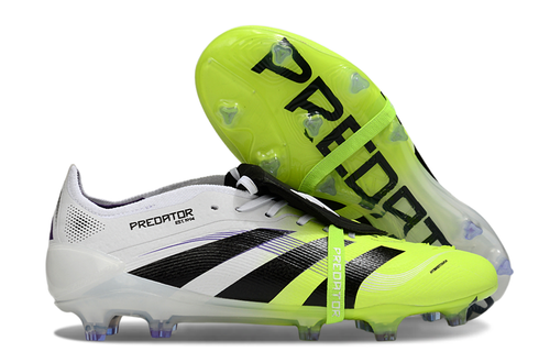 Adidas 25 Predator Elite Tongue FG Blanco Verde