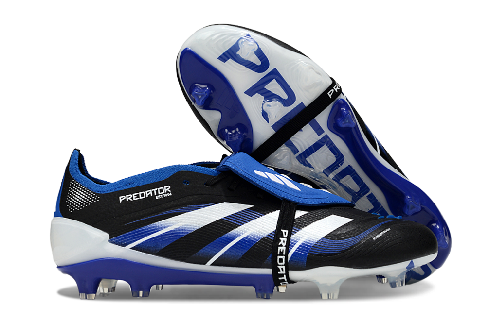 Adidas 25 Predator Elite Tongue FG Negro Azul
