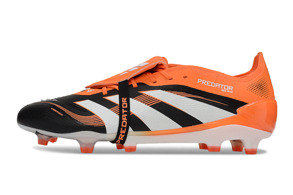 Adidas 25 Predator Elite Tongue FG Negro Naranjo