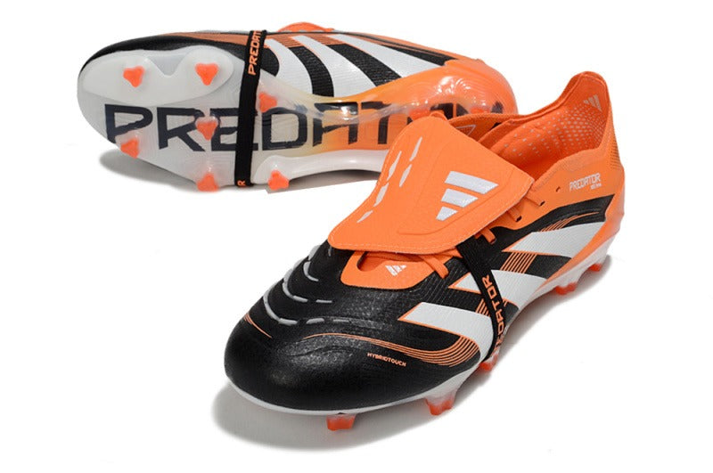Adidas 25 Predator Elite Tongue FG Negro Naranjo