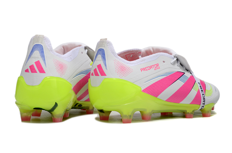 Adidas 25 Predator Elite Tongue FG Blanco Pink