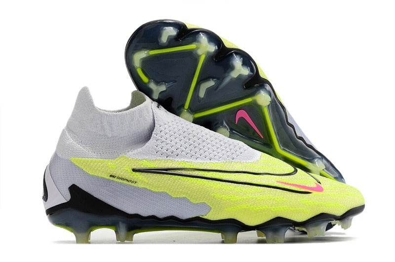 Nike Phantom GX Elite DF FG Gris Verde
