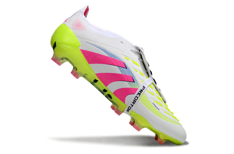 Adidas 25 Predator Elite Tongue FG Blanco Pink