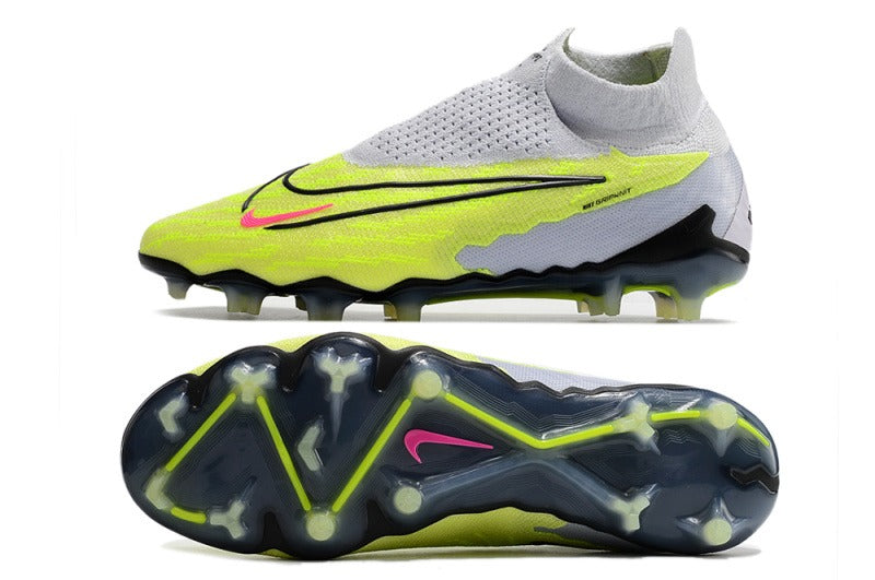 Nike Phantom GX Elite DF FG Gris Verde