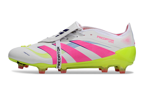 Adidas 25 Predator Elite Tongue FG Blanco Pink