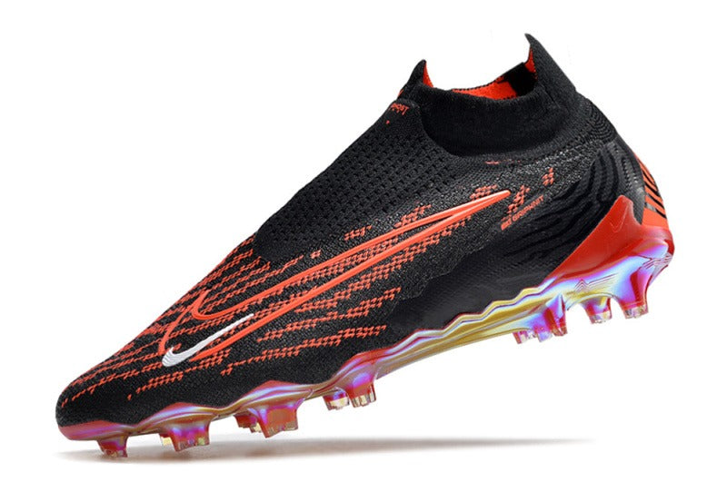 Nike Phantom GX Elite DF FG Negro Rojo