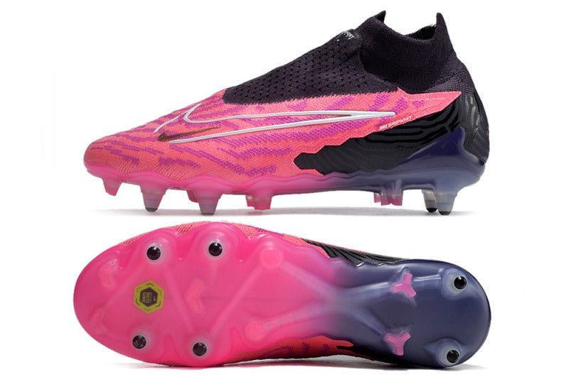 Nike Phantom- GX Elite SG Anti Clog DF Negro Pink
