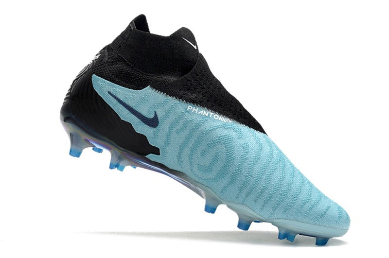 Nike Phantom GX Elite DF FG Negro Celeste