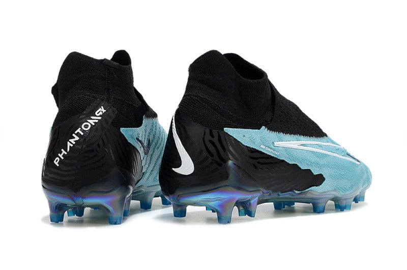Nike Phantom GX Elite DF FG Negro Celeste