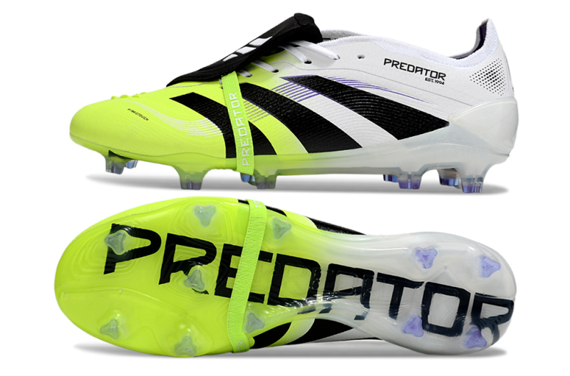 Adidas 25 Predator Elite Tongue FG Blanco Verde