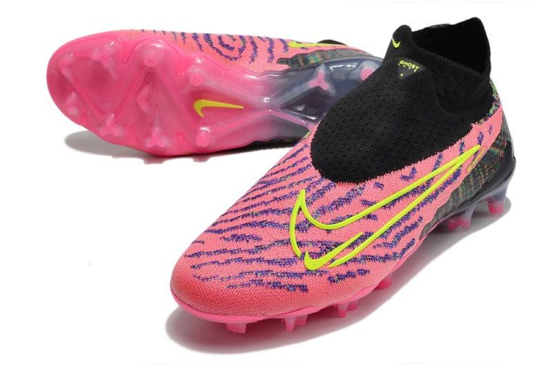 Nike Phantom GX Elite DF FG Negro Pink