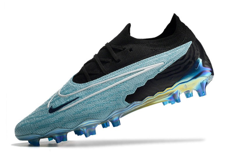 Nike Phantom GX Elite FG Negro Celeste