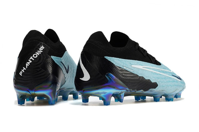 Nike Phantom GX Elite FG Negro Celeste