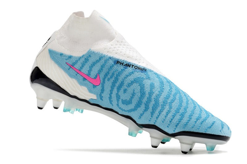 Nike Phantom- GX Elite SG Anti Clog DF Blanco Celeste