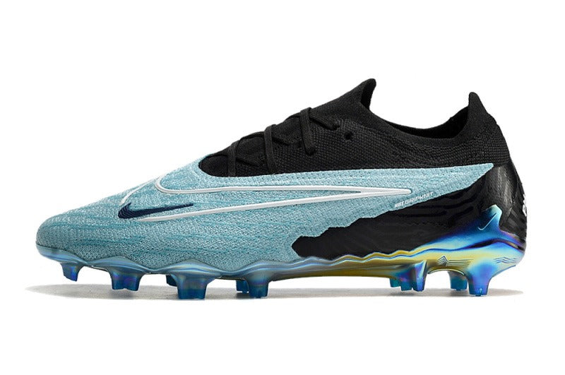 Nike Phantom GX Elite FG Negro Celeste