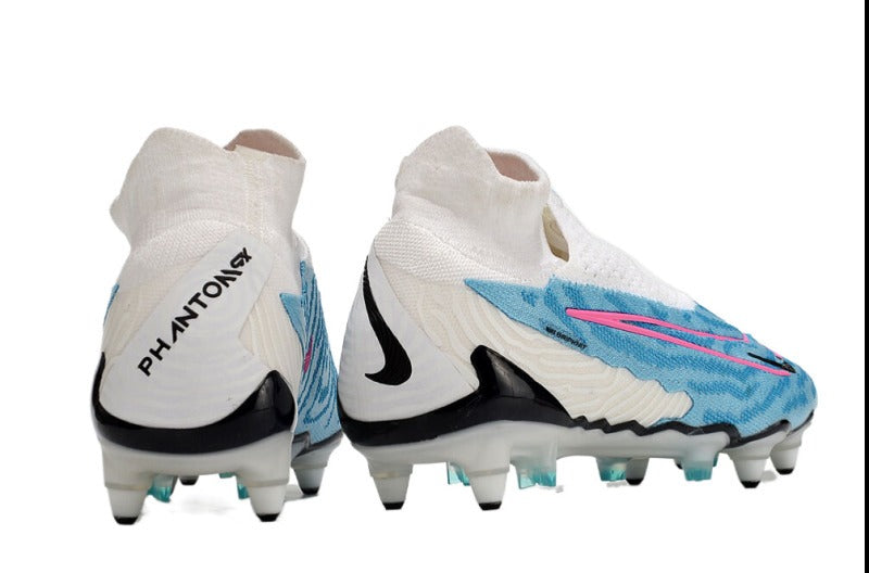 Nike Phantom- GX Elite SG Anti Clog DF Blanco Celeste